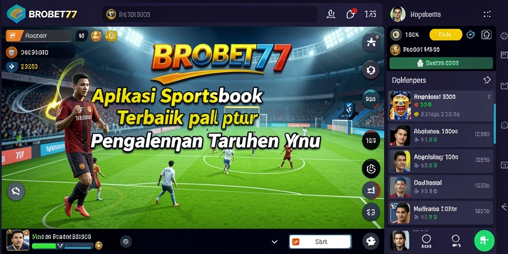 Tampilan menarik dari gameplay BROBET77 dalam taruhan Sportsbook.