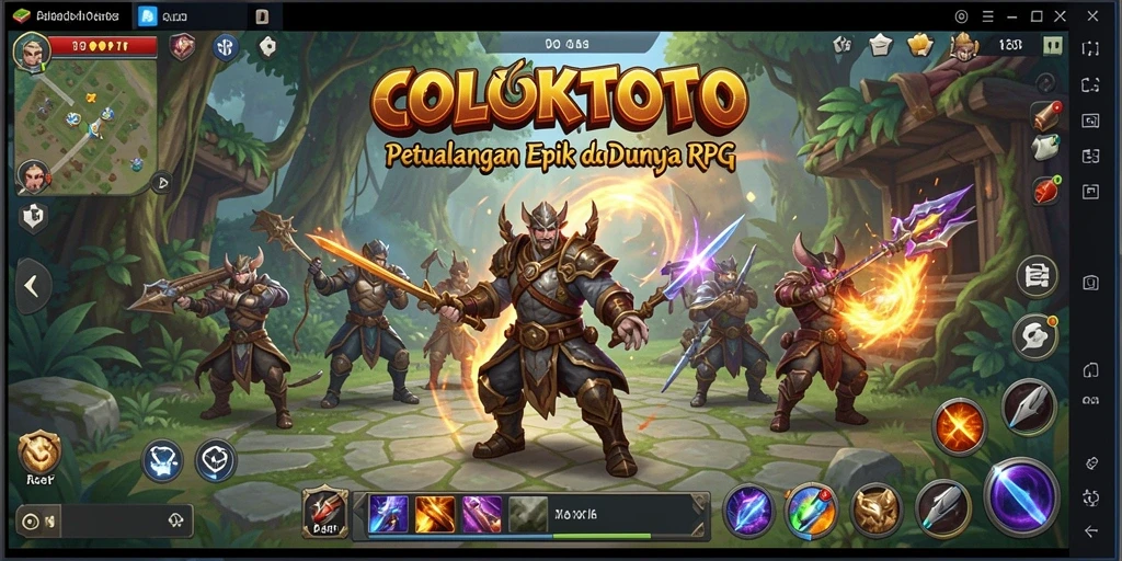 Tampilan gameplay COLOKTOTO yang mendebarkan dan penuh aksi.
