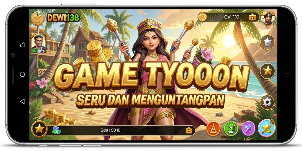 Tampilan gameplay DEWI138 yang menawan dan penuh tantangan.