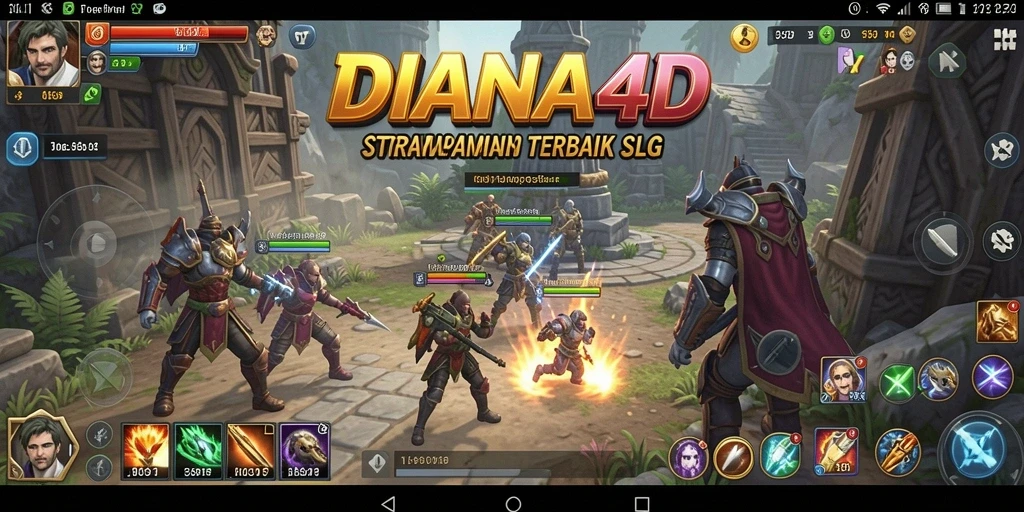 Tampilan gameplay SLG DIANA4D yang mendalam dan strategis.