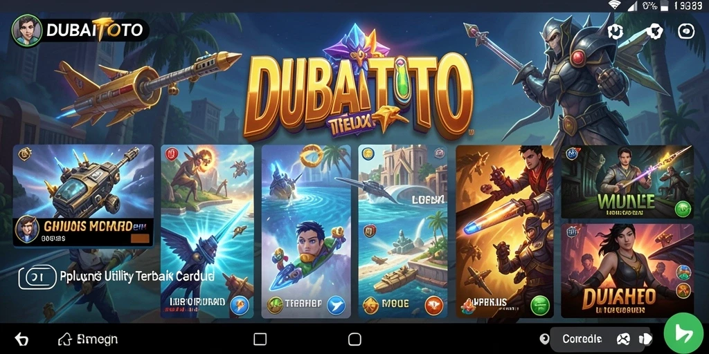 Screenshot DUBAITOTO menampilkan fitur manajemen file yang efisien.
