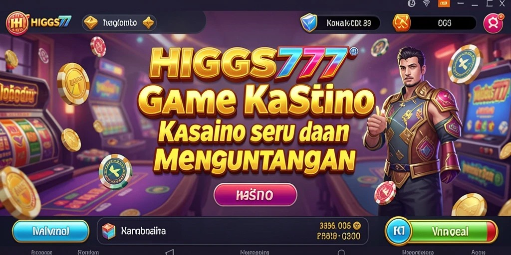 Tampilan gameplay HIGGS777 yang menegangkan dan mengasyikkan.
