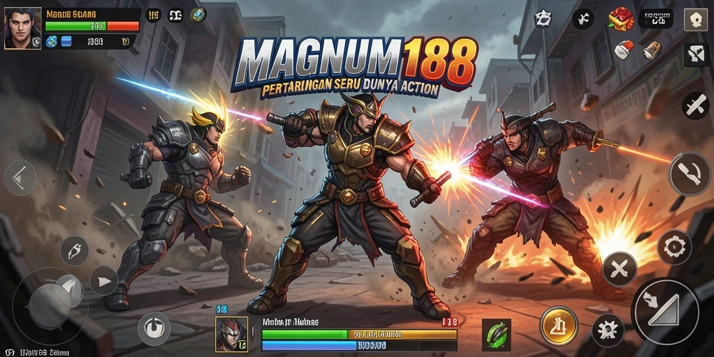 Tampilan aksi mendebarkan dari gameplay MAGNUM188 yang penuh tantangan.