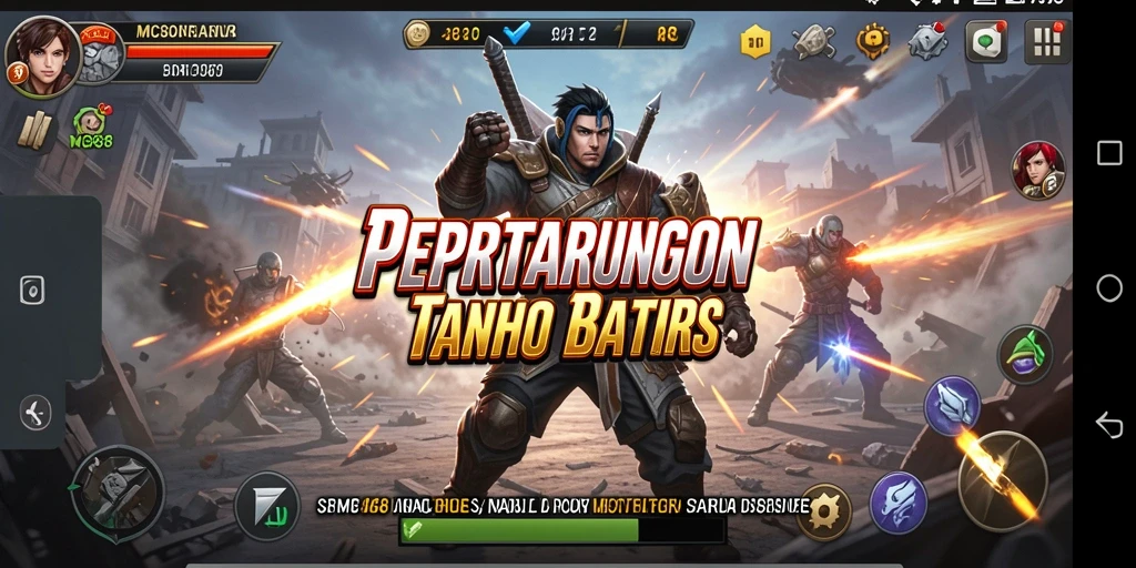 Tampilan gameplay seru dari MC888 dengan pertarungan yang penuh aksi.