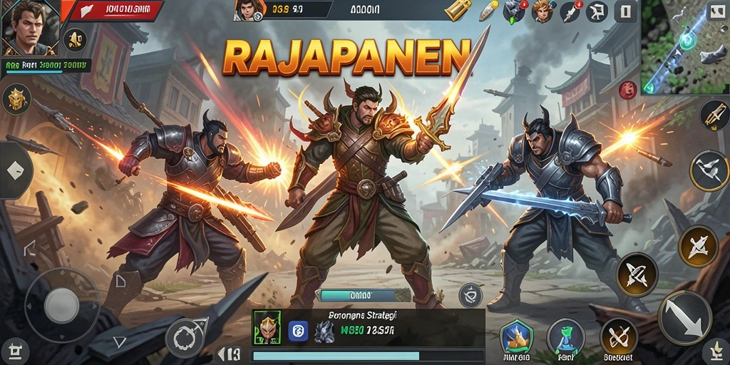 Tampilan gameplay RAJAPANEN yang menarik dan penuh strategi.