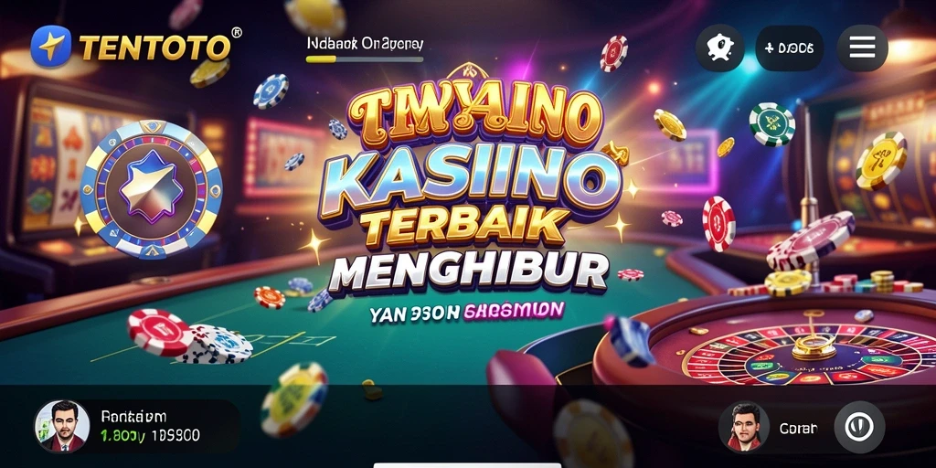Tampilan gameplay TENTOTO yang menarik dan penuh aksi kasino.