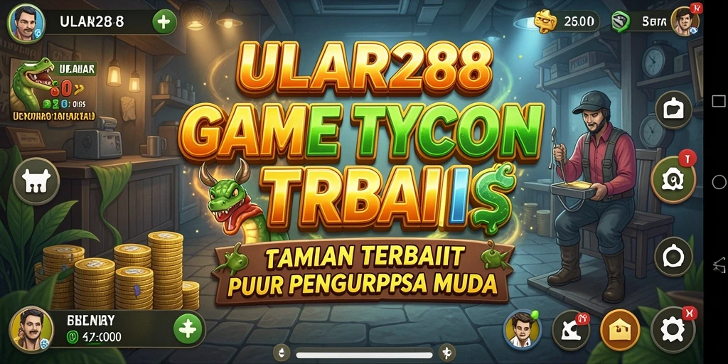 Gameplay ULAR288 yang seru dalam mengelola bisnis Tycoon.