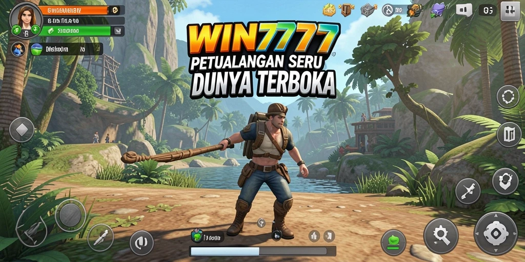 Tampilan seru gameplay Open World di WIN777 dengan eksplorasi tanpa batas.